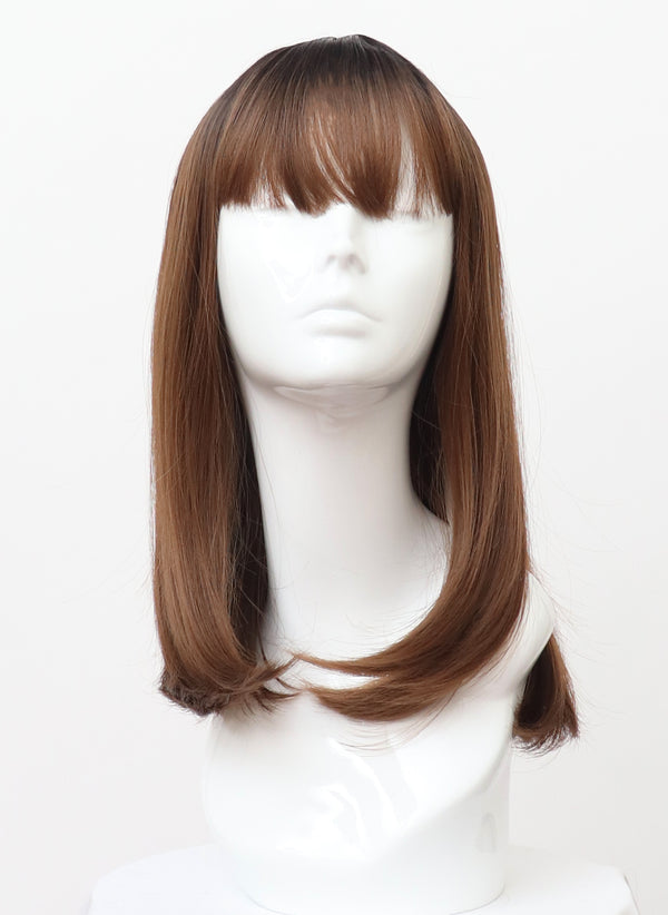 A118 Ombre Long Bob with Fringe