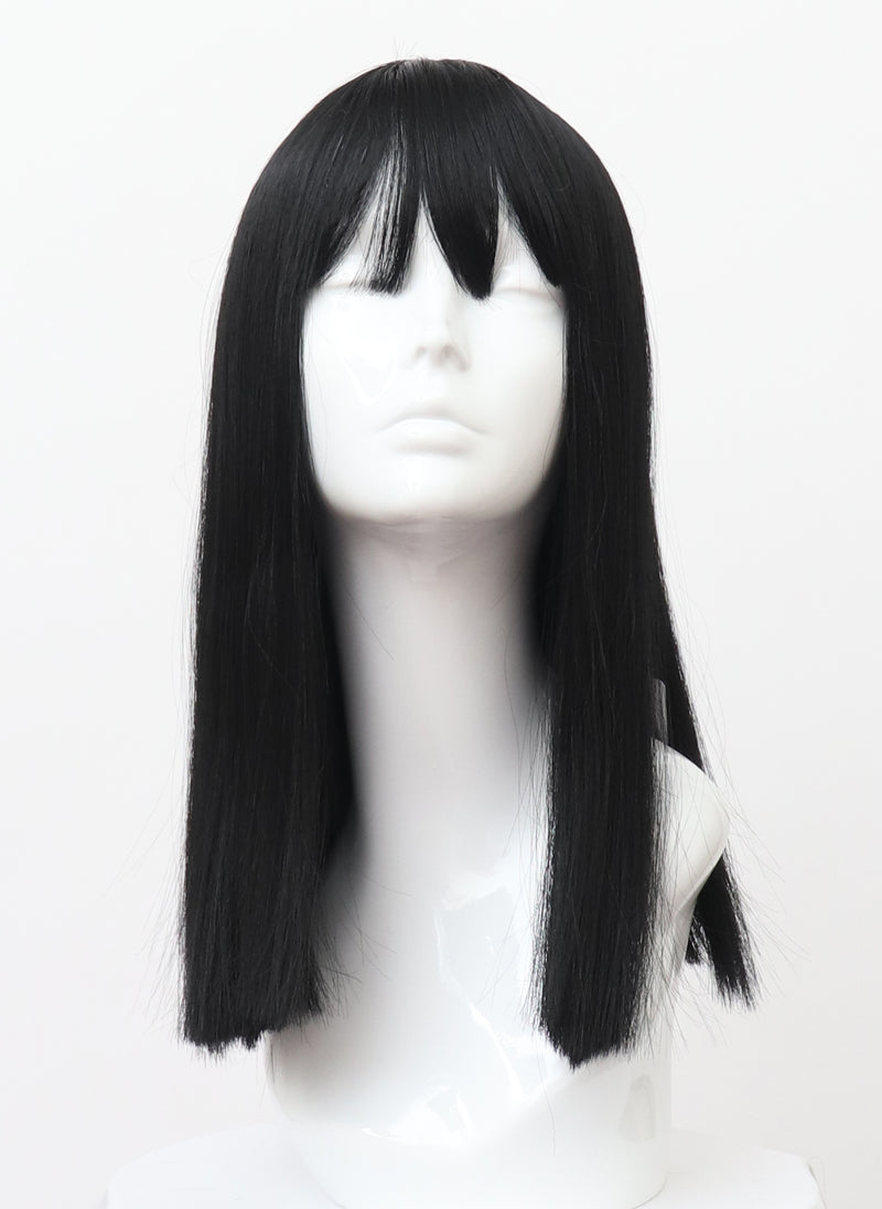 A119 Natural Black Cleopatra with Fringe