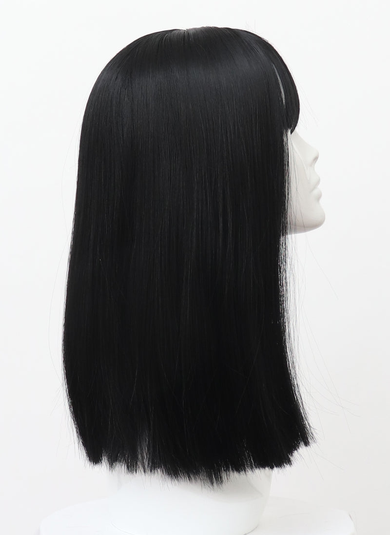 A119 Natural Black Cleopatra with Fringe