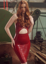 Latex Whip Dress - New Colours!