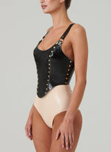 Vanity Corset Top - Leather - New Colours!