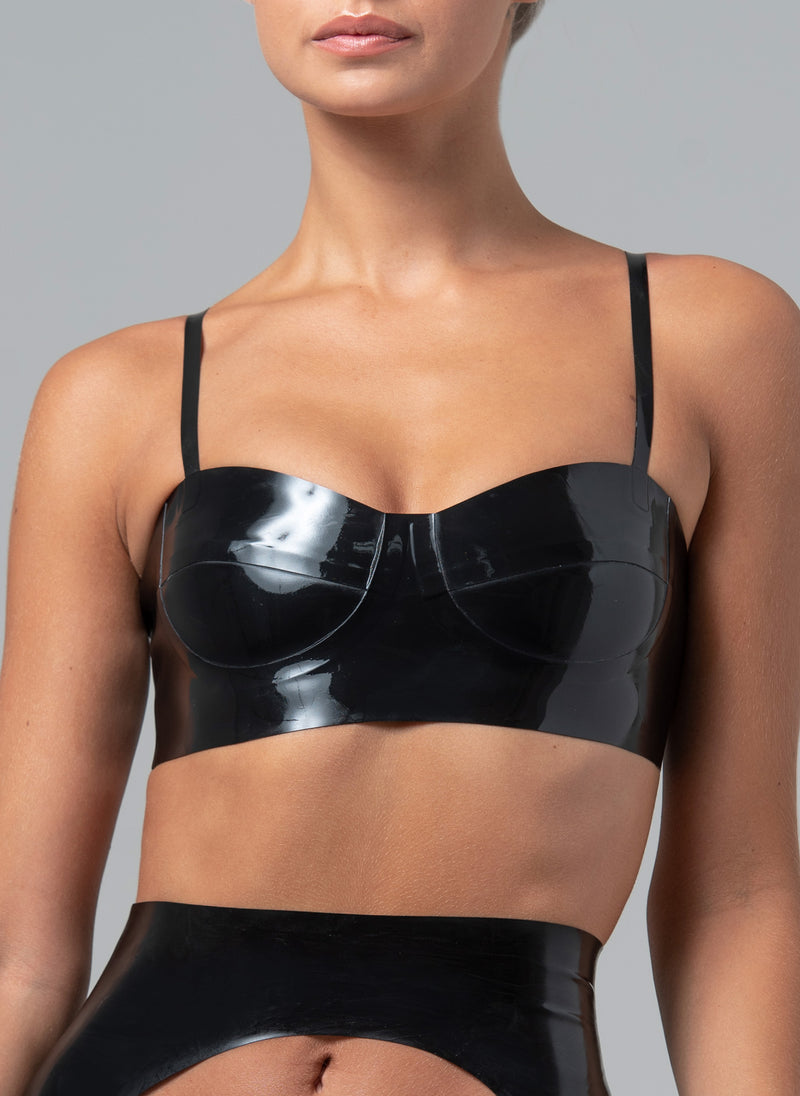 Latex Boss Bra