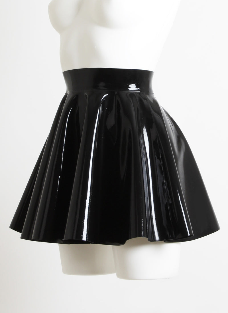 Latex Starlet Circle Skirt