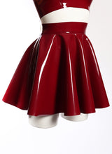 Latex Starlet Circle Skirt