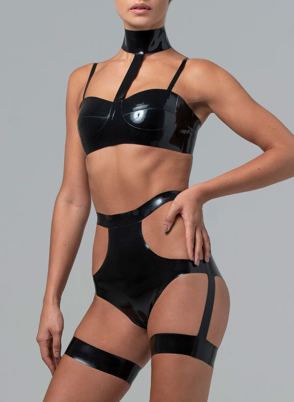 Latex Andromeda Lingerie Set