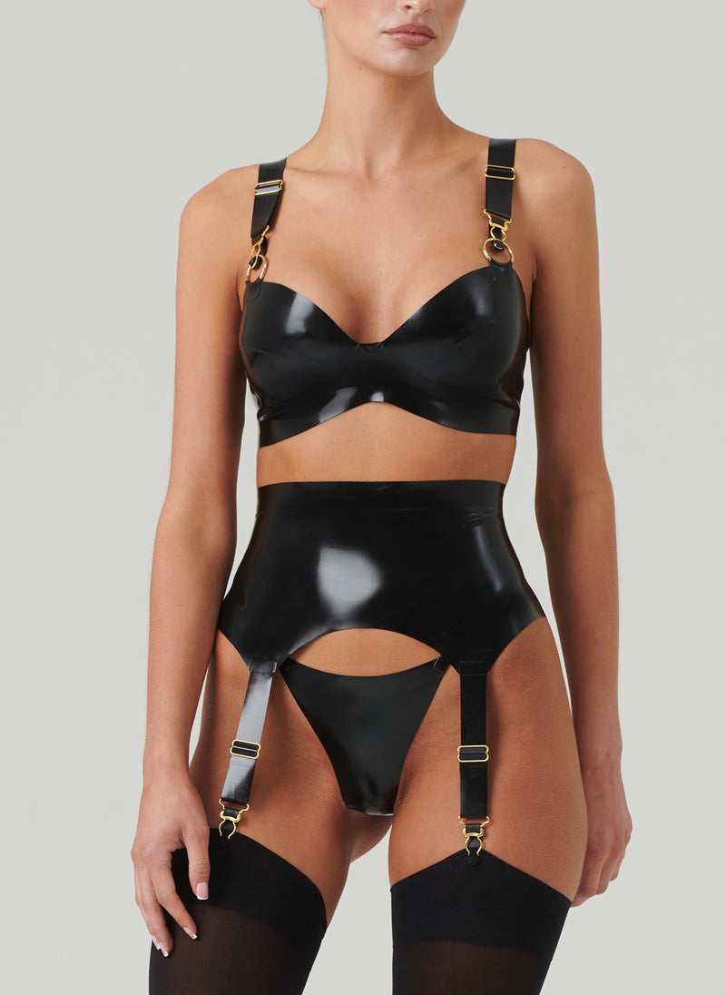 Latex Dynasty Lingerie Set