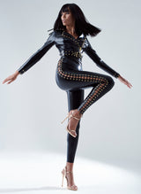 Latex Python Pants